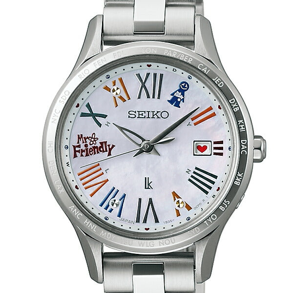 セイコー ルキア 30周年記念 MR.FRIENDLY ミスターフレンドリー コラボレーション 限定モデル SSVV089 レディース ソーラー電波 日本製