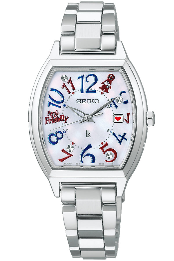 セイコー ルキア 30周年記念 MR.FRIENDLY ミスターフレンドリー コラボレーション 限定モデル SSVW237 レディース ソーラー電波 トノー 日本製