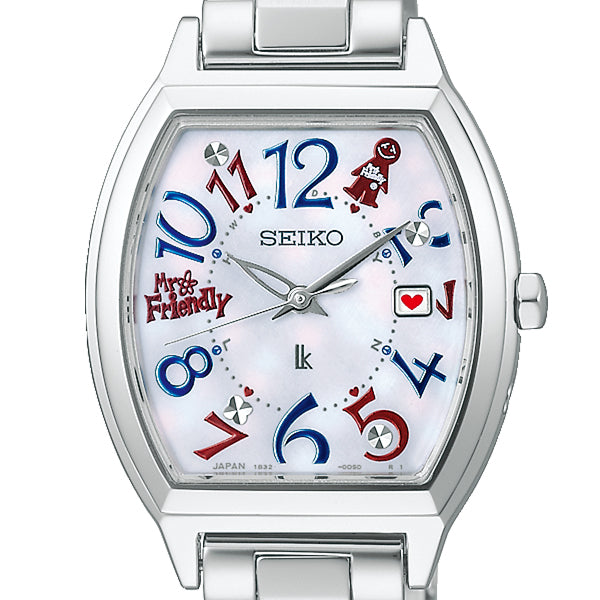 セイコー ルキア 30周年記念 MR.FRIENDLY ミスターフレンドリー コラボレーション 限定モデル SSVW237 レディース ソーラー電波 トノー 日本製