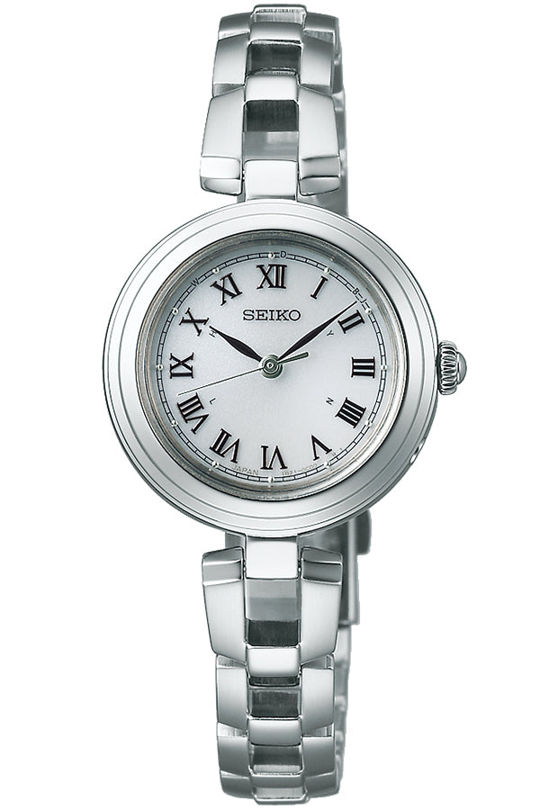 セイコー セレクション Sシリーズ SWFH145 レディース ソーラー電波 3針 ローマンインデックス ホワイトダイヤル