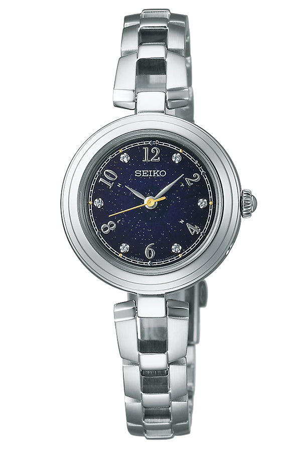 セイコー セレクション Sシリーズ ショップ専用モデル SWFH149 レディース ソーラー電波 3針 ネイビーダイヤル