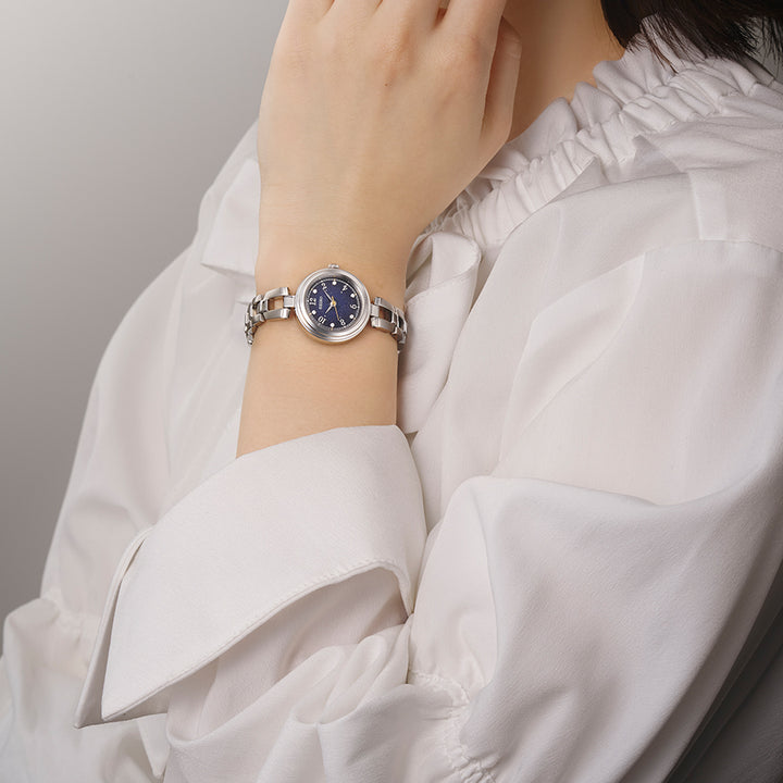 セイコー セレクション Sシリーズ ショップ専用モデル SWFH149 レディース ソーラー電波 3針 ネイビーダイヤル