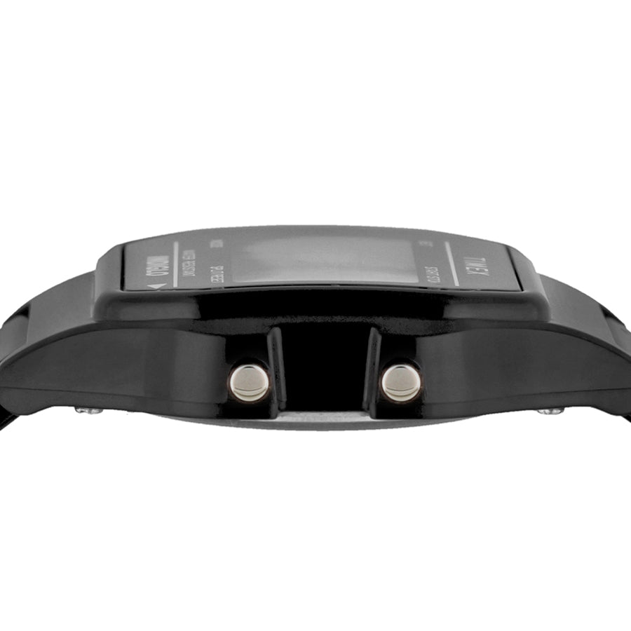 TIMEX  クラシックタイルコレクション 限定 TW2V20000 メンズ 電池式 クオーツ デジタル 樹脂バンド ブラック