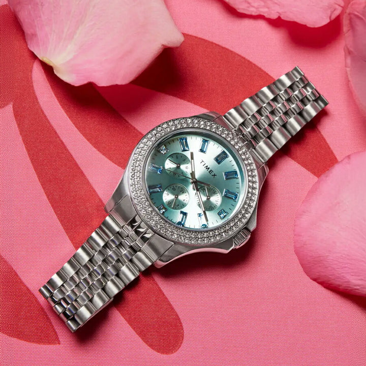 タイメックス カイア マルチファンクション アイスブルーコレクション TW2V79600 メンズ レディース 腕時計 電池式 クオーツ