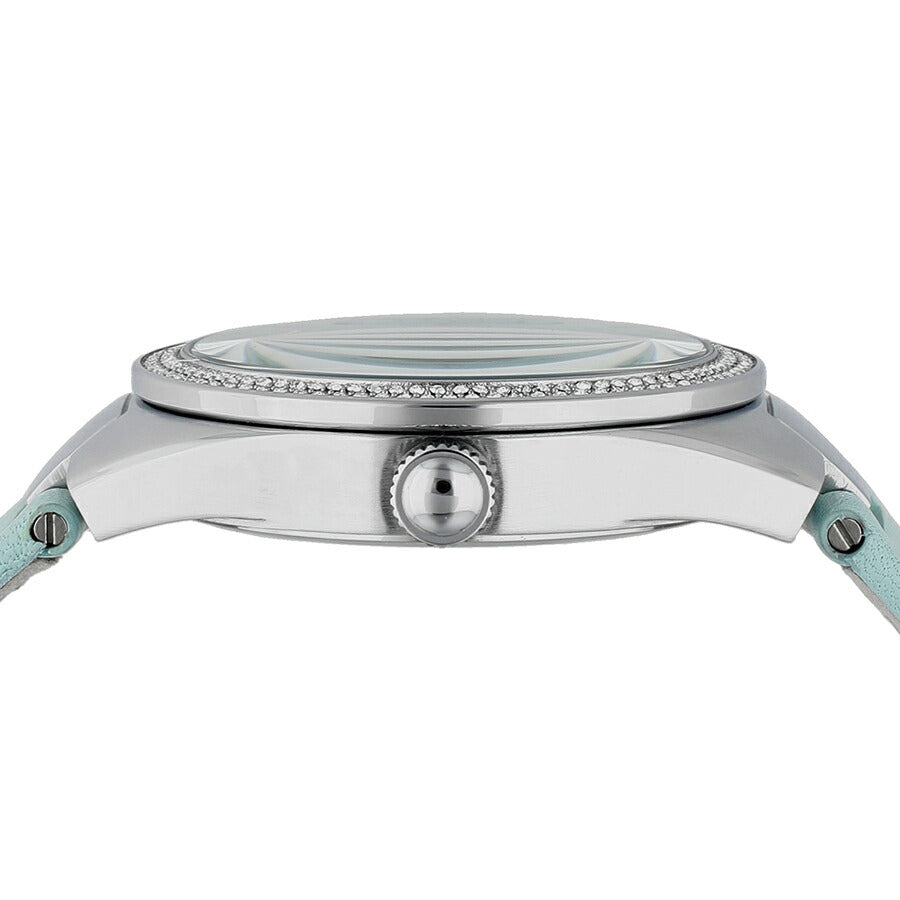 タイメックス シモーネ マルチファンクション アイスブルーコレクション TW2V80400 メンズ レディース 腕時計 電池式 クオーツ 革ベルト