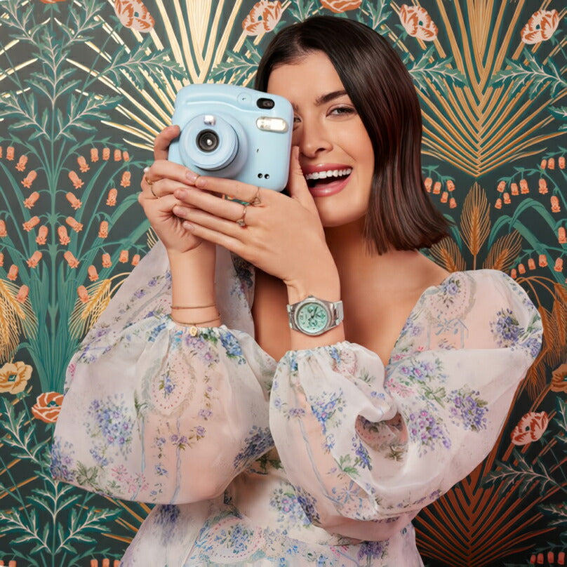 タイメックス シモーネ マルチファンクション アイスブルーコレクション TW2V80400 メンズ レディース 電池式 クオーツ 革ベルト