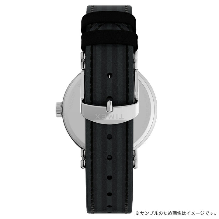 タイメックス ウィークエンダー ウェンズデー コラボレーションモデル TW2Y19400 メンズ レディース クオーツ 電池式 アナログ 革ベルト