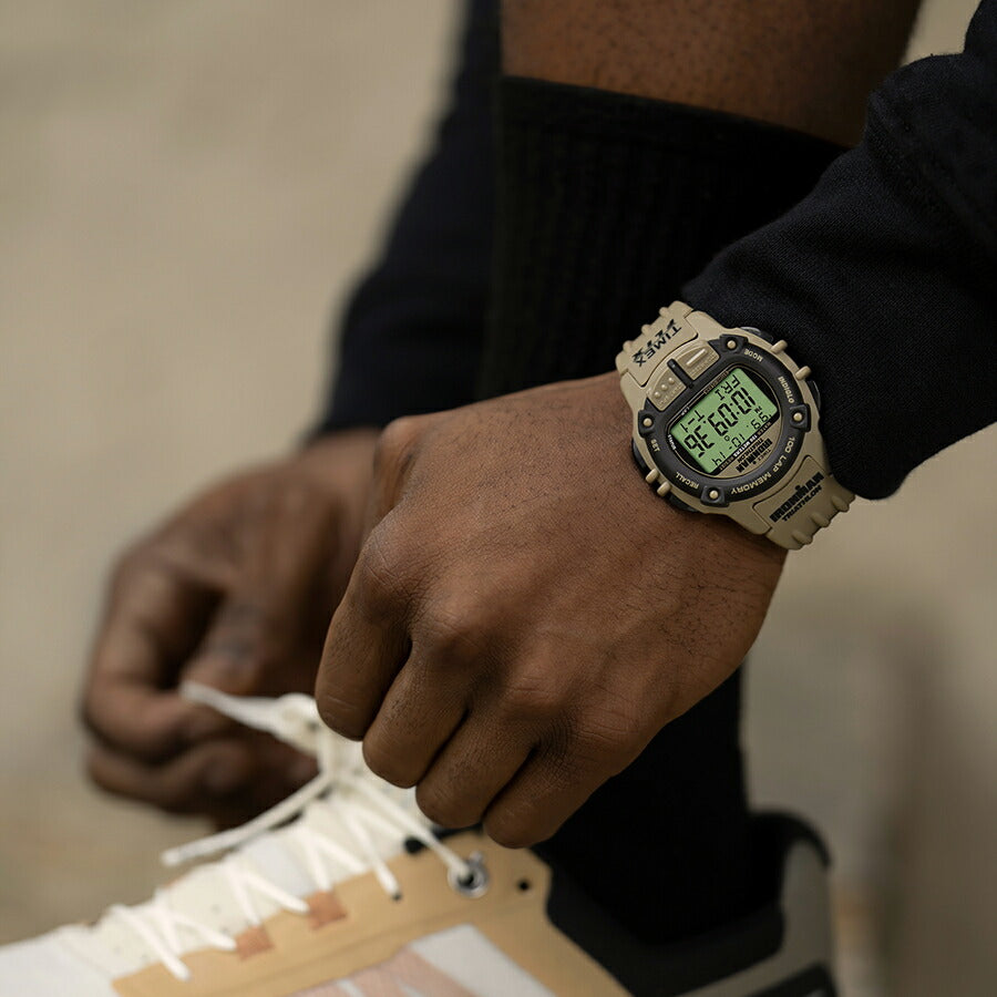 タイメックス アイアンマン フリックス 100 TW5M63100 メンズ 腕時計 電池式 デジタル カーキ