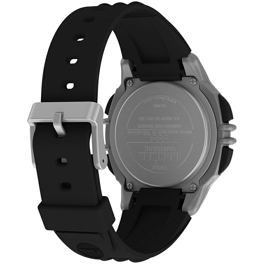 タイメックス アイアンマン フリックス 100 TW5M63200 メンズ 腕時計 電池式 デジタル ブラック グレー