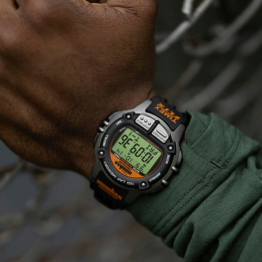 タイメックス アイアンマン フリックス 100 TW5M63200 メンズ 腕時計 電池式 デジタル ブラック グレー