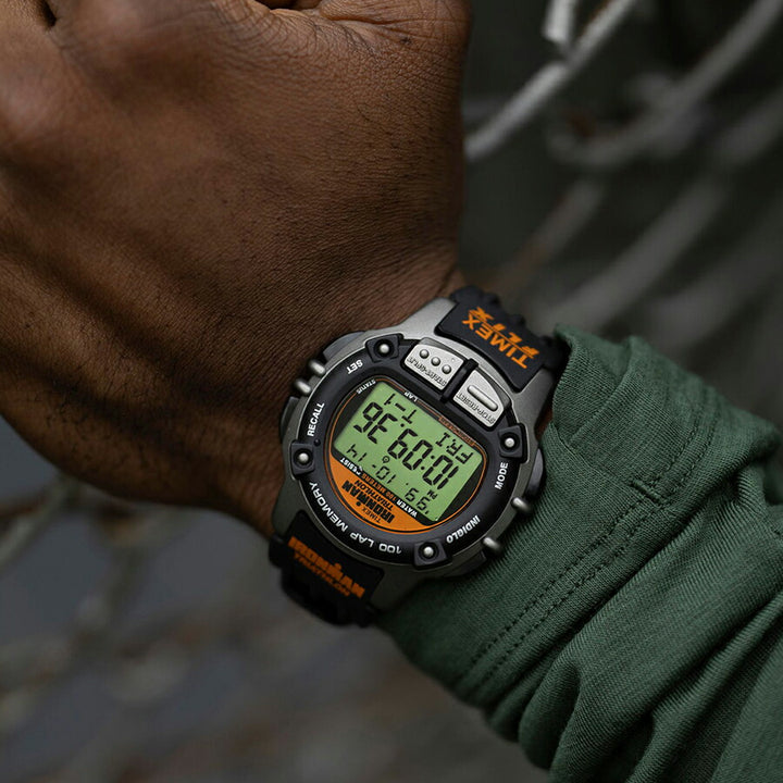 タイメックス アイアンマン フリックス 100 TW5M63200 メンズ 腕時計 電池式 デジタル ブラック グレー