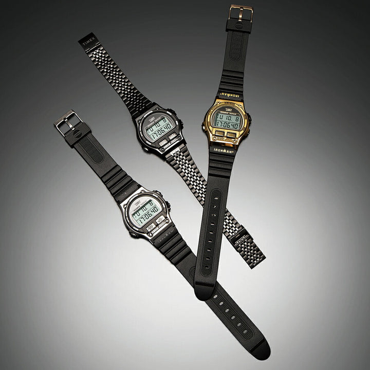 タイメックス アイアンマン 8 ラップ メタル 日本限定モデル TW5M66500 メンズ 電池式 デジタル ブラック