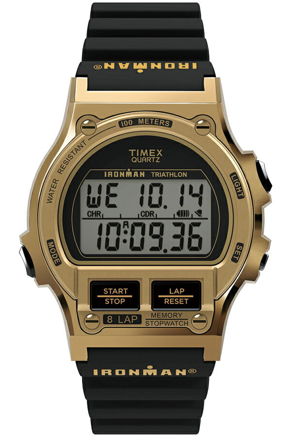 タイメックス アイアンマン 8 ラップ メタル 日本限定モデル TW5M66600 メンズ 電池式 デジタル ゴールド
