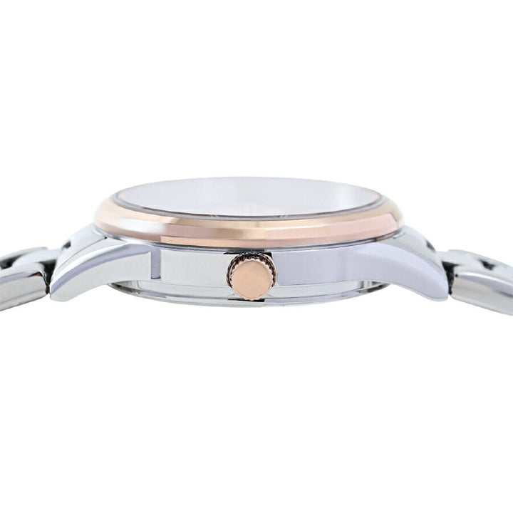 ヴィーナスティアラ 3針モデル VT102-PK レディース クオーツ 電池式 ピンク白蝶貝ダイヤル メタルバンド