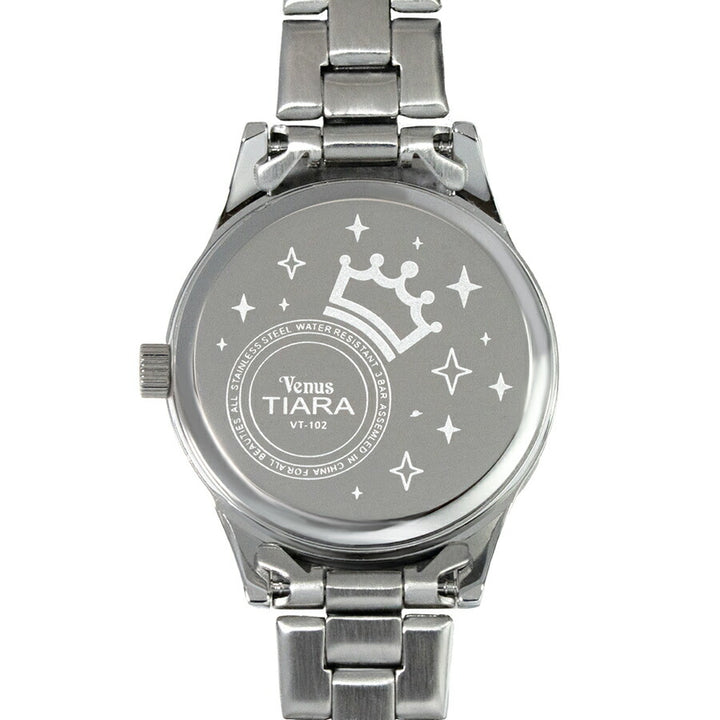 ヴィーナスティアラ 3針モデル VT102-WH2 レディース クオーツ 電池式 白蝶貝ダイヤル メタルバンド