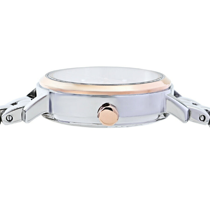 ヴィーナスティアラ 3針モデル VT106-PK レディース クオーツ 電池式 ピンク 白蝶貝ダイヤル メタルバンド