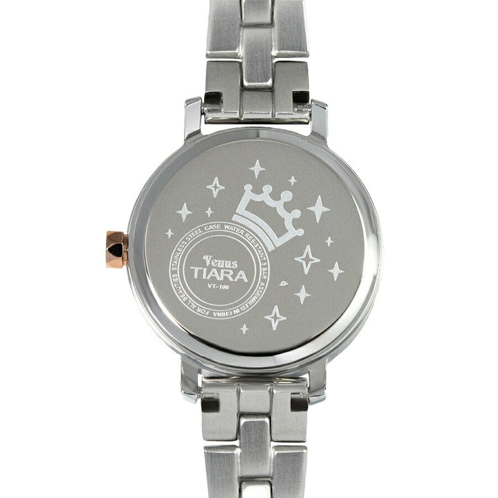 ヴィーナスティアラ 3針モデル VT106-WH1 レディース クオーツ 電池式 白蝶貝ダイヤル メタルバンド