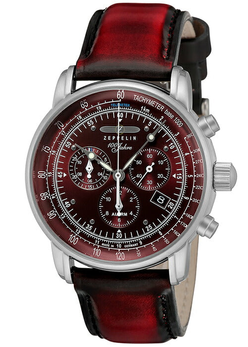 ツェッペリン 100周年記念シリーズ 日本限定モデル 8680-5 メンズ 腕時計 クオーツ クロノグラフ 革ベルト レッド FINEBOY –  THE CLOCK HOUSE公式オンラインストア