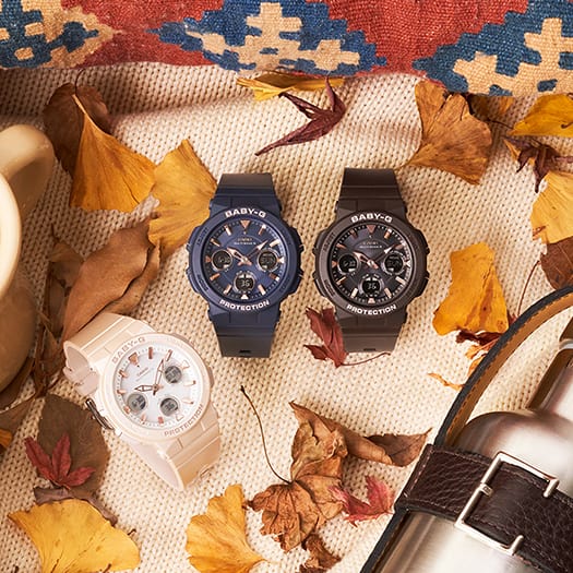 BABY-G ベビージー BGA-2510-5AJF レディース 腕時計 電波 ソーラー アナデジ ブラウン ウレタン 反転液晶 国内正規品