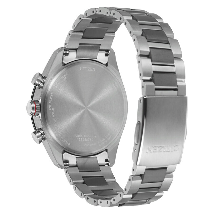 シチズン アテッサ ACT Line アクトライン AT8186-51L メンズ 腕時計 ソーラー 電波 クロノグラフ ブルー