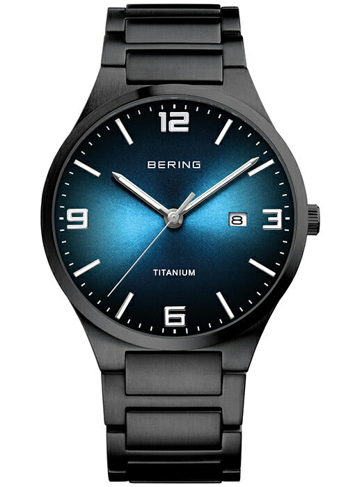 電池新品＊BERING/ベーリング　メンズ　デイデイト　腕時計　サファイアガラス