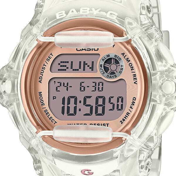 BABY-G フロントプロテクター搭載モデル BG-169UG-7BJF レディース 電池式 デジタル スケルトン 国内正規品 カシオ