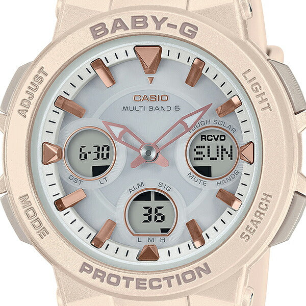 BABY-G ベビージー BGA-2510-4AJF レディース 腕時計 電波 ソーラー アナデジ ピンク ウレタン カシオ 国内正規品