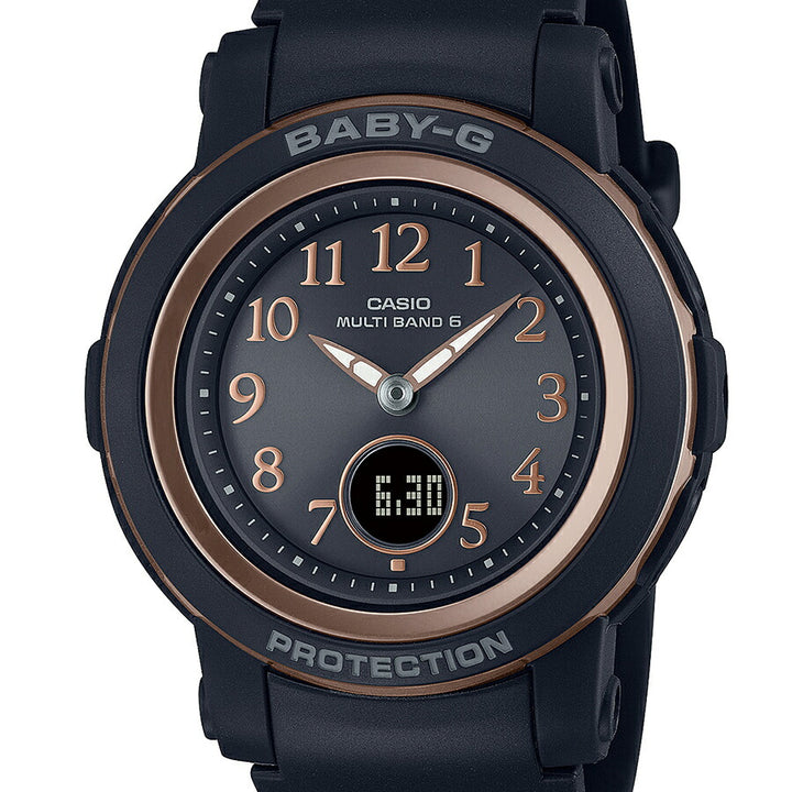 BABY-G アラビックインデックス BGA-2900AF-1AJF レディース 腕時計 電波ソーラー アナデジ ブラック 国内正規品 カシオ