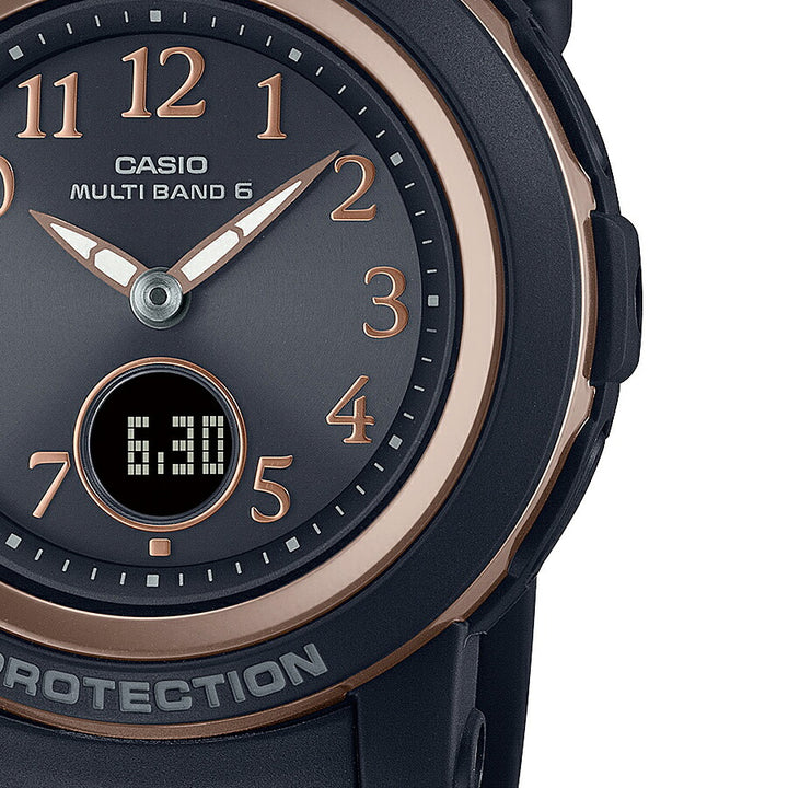 BABY-G アラビックインデックス BGA-2900AF-1AJF レディース 腕時計 電波ソーラー アナデジ ブラック 国内正規品 カシオ