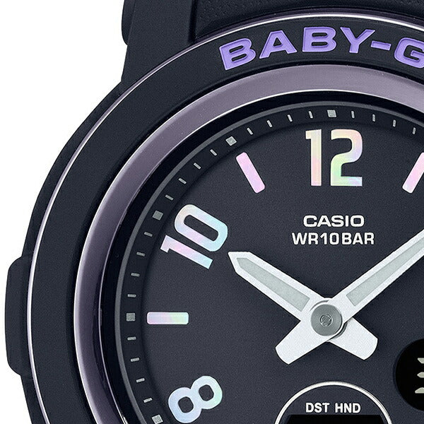 BABY-G ベビージー BGA-290シリーズ ホログラムインデックス BGA-290DR-1AJF レディース 腕時計 電池式 アナログ デジタル ブラック 国内正規品 カシオ
