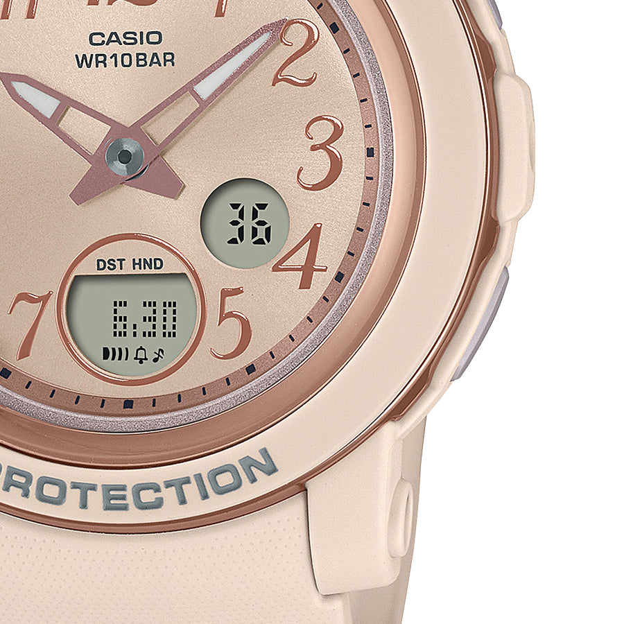 BABY-G BGA-290シリーズ ピンクベージュ BGA-290SA-4AJF レディース 腕時計 電池式 アナデジ 国内正規品 カシオ