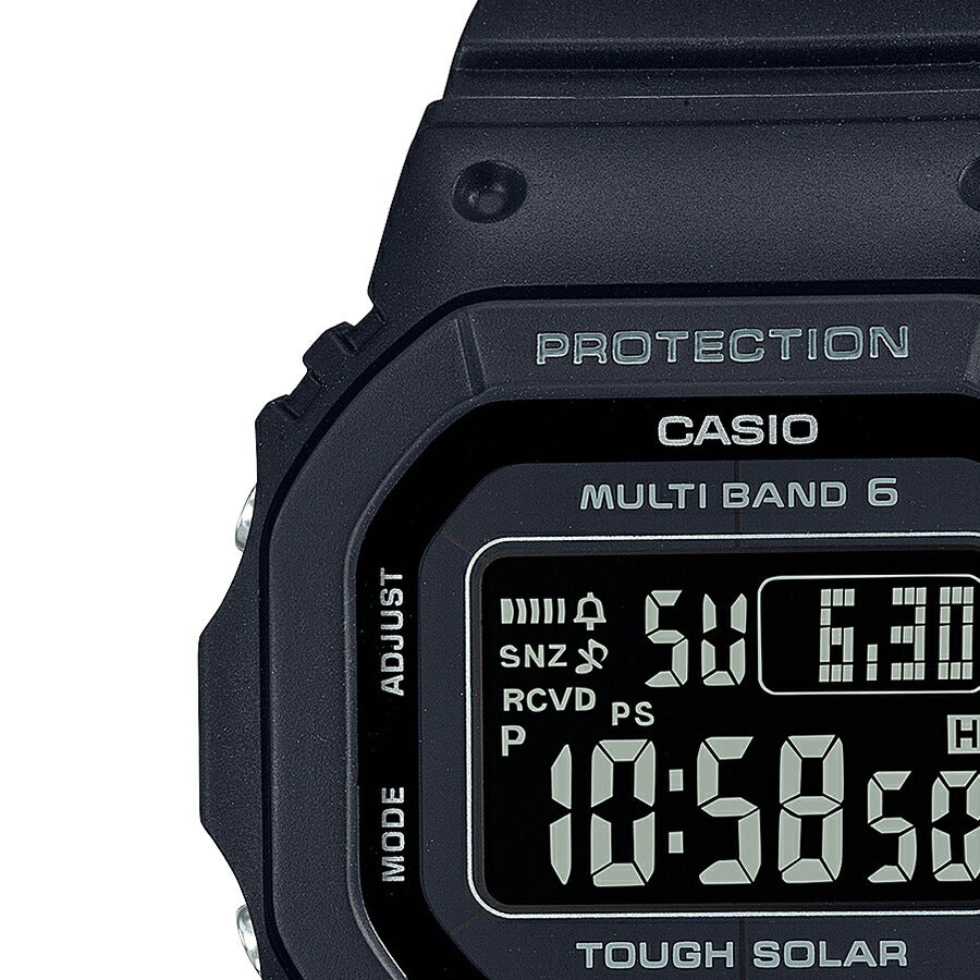 BABY-G ベビージー 小型 スリム スクエア BGD-5650-1CJF レディース 腕時計 電波ソーラー デジタル ブラック  反転液晶 国内正規品 カシオ