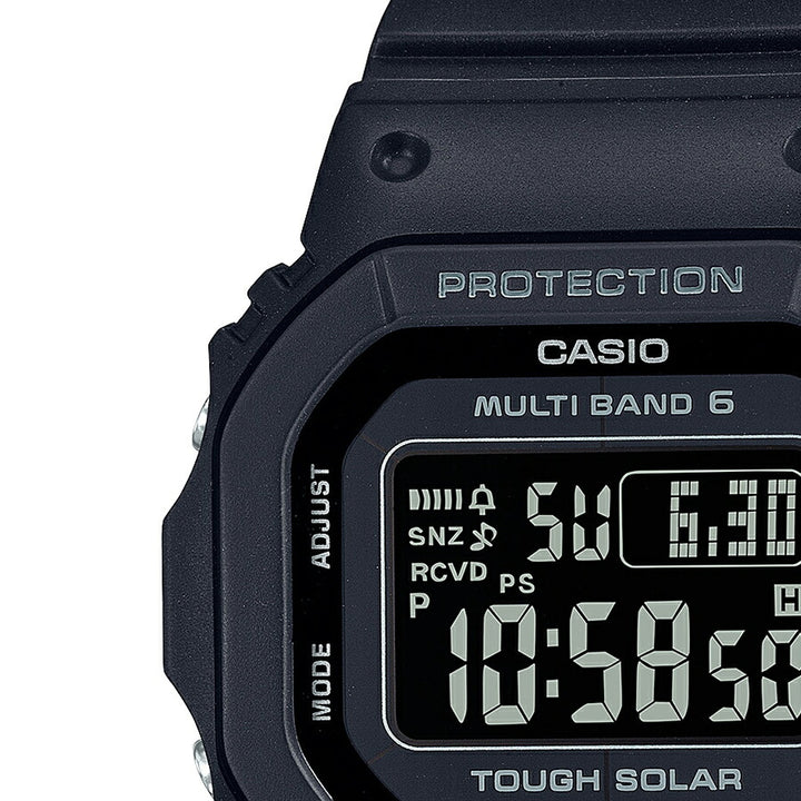 BABY-G ベビージー 小型 スリム スクエア BGD-5650-1CJF レディース 腕時計 電波ソーラー デジタル ブラック  反転液晶 国内正規品 カシオ