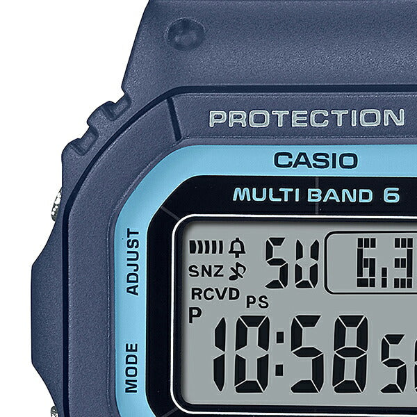 BABY-G ベビージー 小型 スリム スクエア BGD-5650-2JF レディース 腕時計 電波ソーラー デジタル ネイビー 国内正規品 カシオ