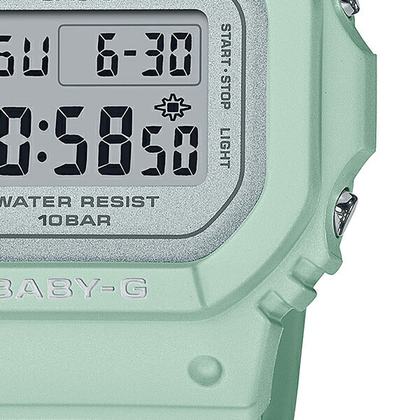 BABY-G ベビージー スプリング フラワーカラー セージ BGD-565SC-3JF レディース 腕時計 電池式 デジタル 小型 スクエア 国内正規品 カシオ