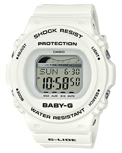 BABY-G G-LIDE BLX-570-7JF カシオ レディース デジタル ホワイト