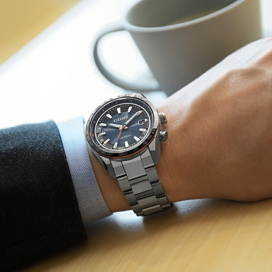 シチズン アテッサ ACT Line アクトライン CB0287-68L メンズ 腕時計 ソーラー 電波 3針 チタン