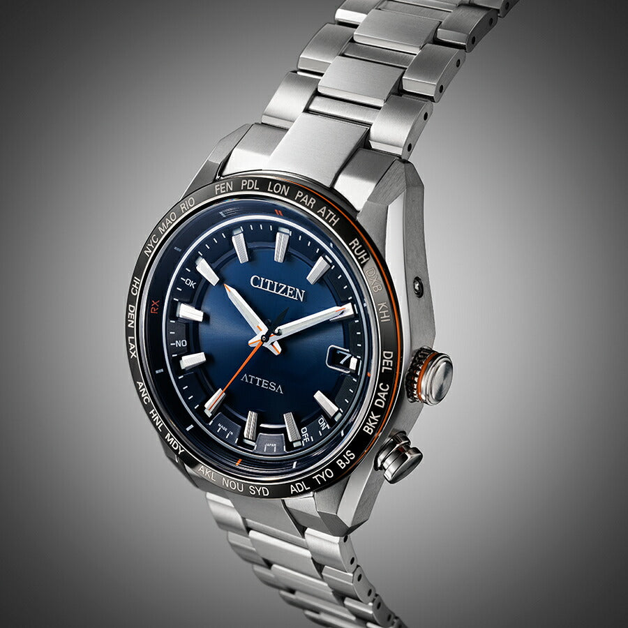 シチズン アテッサ ACT Line アクトライン CB0287-68L メンズ 腕時計 ソーラー 電波 3針 チタン