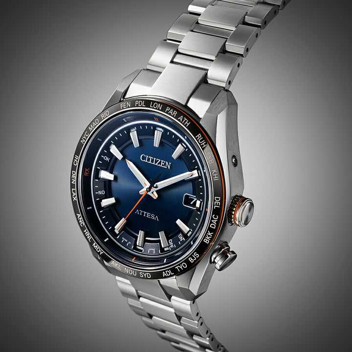 シチズン アテッサ ACT Line アクトライン CB0287-68L メンズ 腕時計 ソーラー 電波 3針 チタン