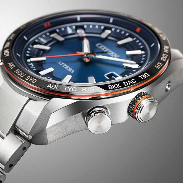 シチズン アテッサ ACT Line アクトライン CB0287-68L メンズ 腕時計 ソーラー 電波 3針 チタン