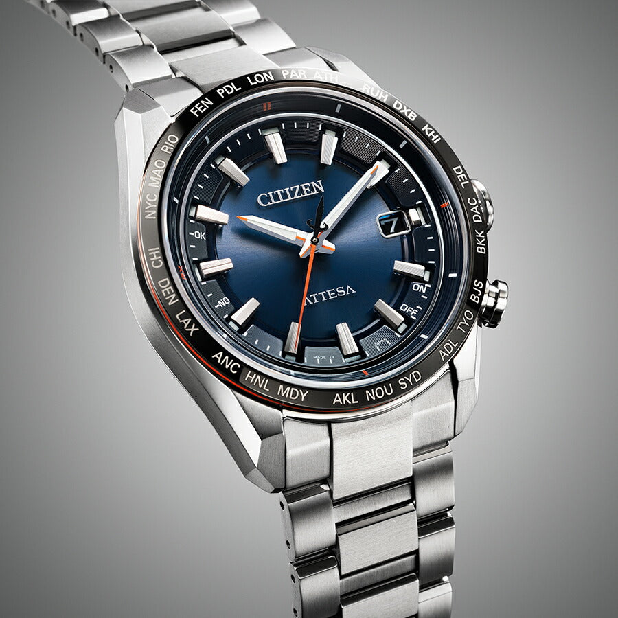 シチズン アテッサ ACT Line アクトライン CB0287-68L メンズ 腕時計 ソーラー 電波 3針 チタン