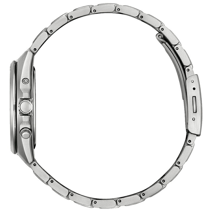 シチズン アテッサ 3針 38mm CB1120-50L メンズ 腕時計 ソーラー 電波 ブルー