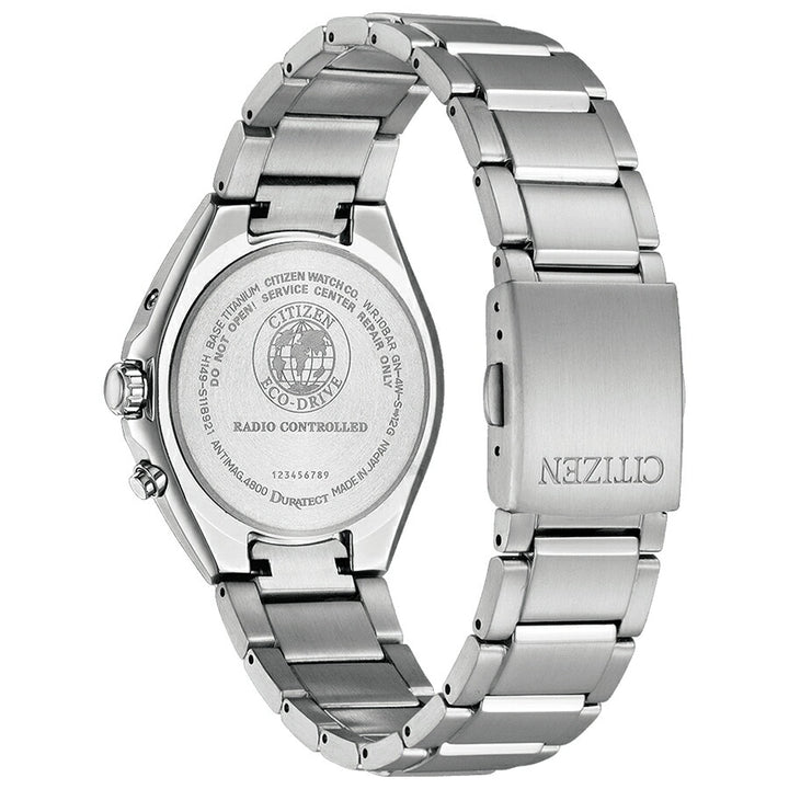 シチズン アテッサ 3針 38mm CB1120-50L メンズ 腕時計 ソーラー 電波 ブルー