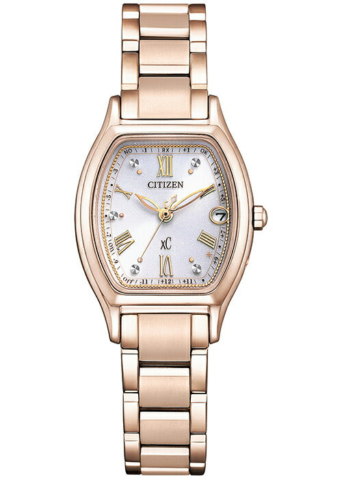 シチズン xC クロスシー basic collection ベーシックコレクション サクラピンク ES9354-69B レディース 腕時計 トノー ソーラー 電波