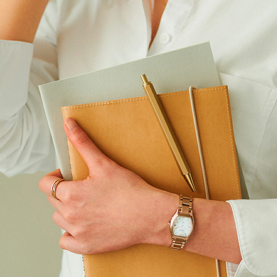 シチズン xC クロスシー basic collection ベーシックコレクション サクラピンク ES9354-69B レディース 腕時計 トノー ソーラー 電波