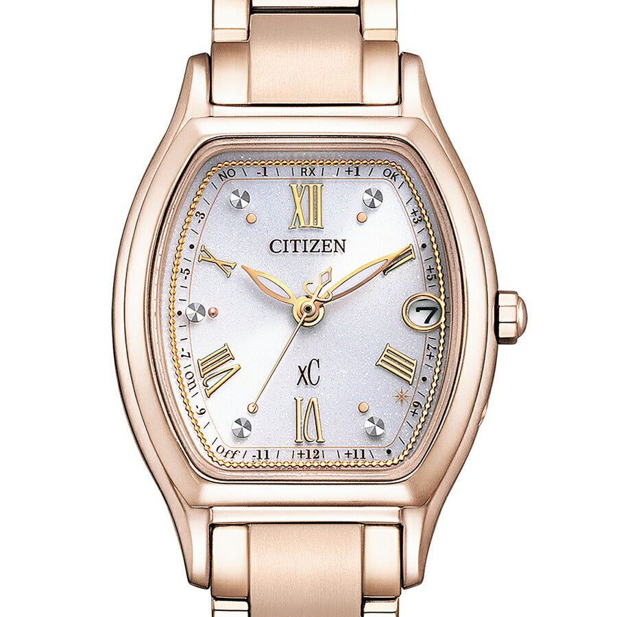 シチズン xC クロスシー basic collection ベーシックコレクション サクラピンク ES9354-69B レディース 腕時計 トノー ソーラー 電波