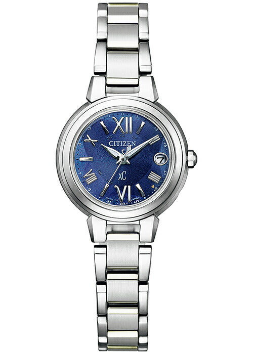シチズン xC クロスシー basic collection ベーシックコレクション ES9430-54L レディース 腕時計 ソーラー 電波 ネイビー