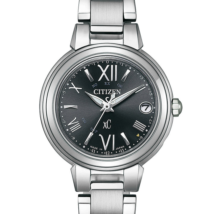 シチズン xC クロスシー basic collection ベーシックコレクション ES9430-89E レディース 腕時計 ソーラー 電波 ブラック