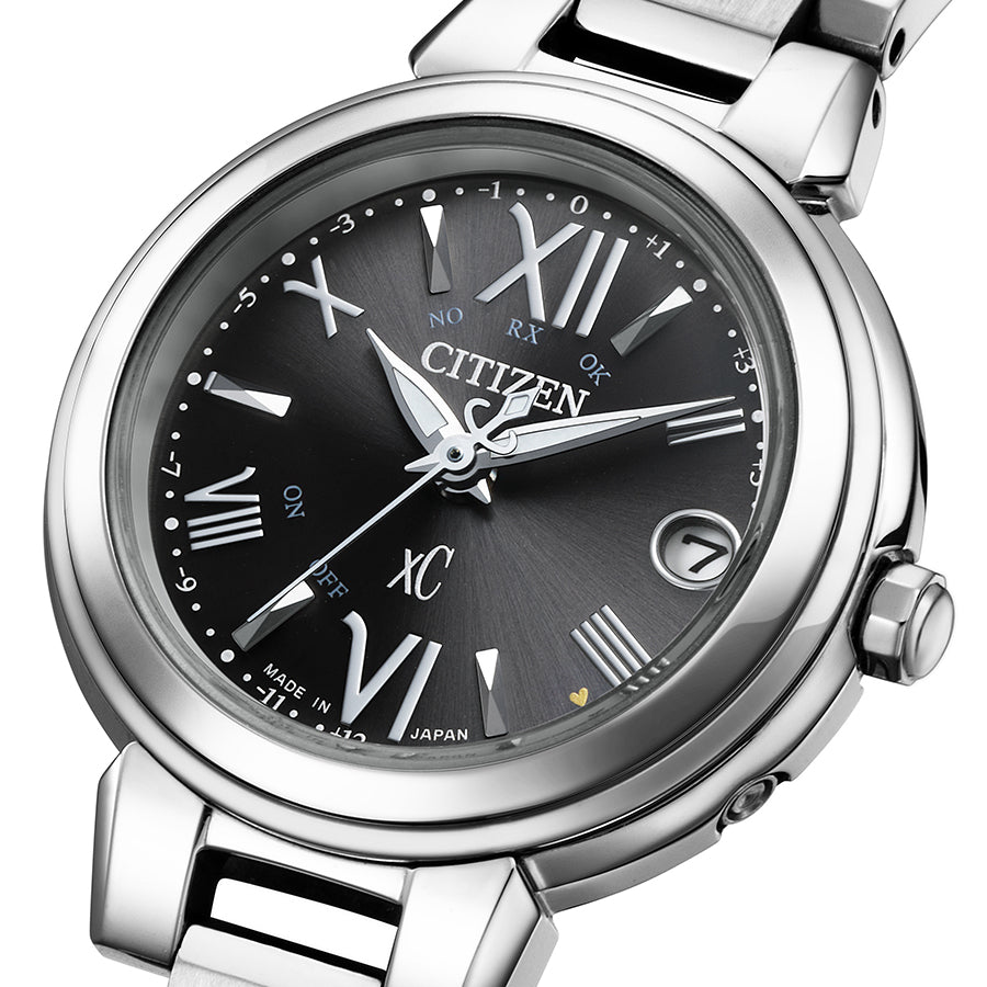 シチズン xC クロスシー basic collection ベーシックコレクション ES9430-89E レディース 腕時計 ソーラー 電波 ブラック