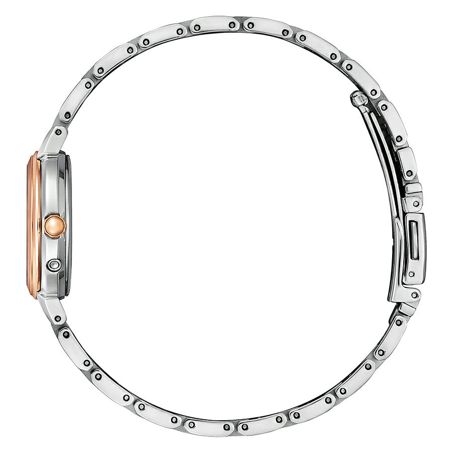 シチズン xC クロスシー basic collection ベーシックコレクション ES9434-53W レディース 腕時計 ソーラー 電波 ツートン